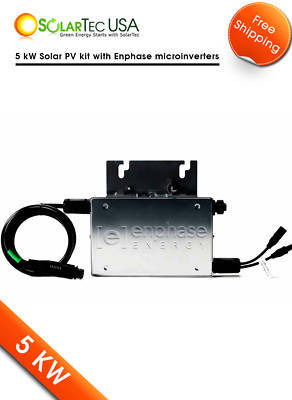 5 kw solar pv kit with enphase micro-inverters