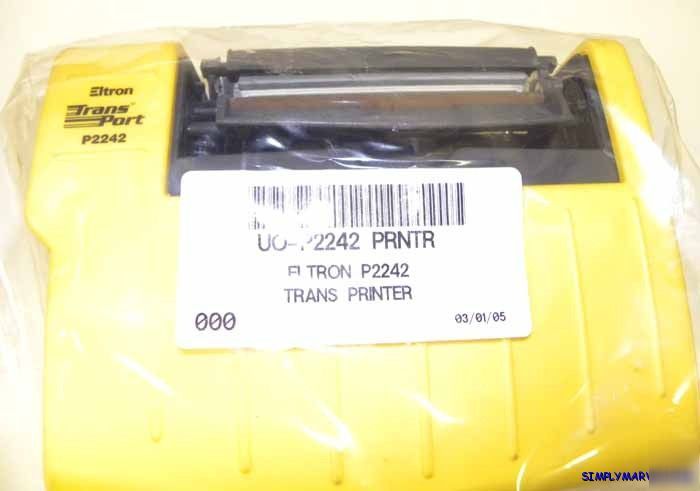 Eltron transport thermal label barcode printer P2242 