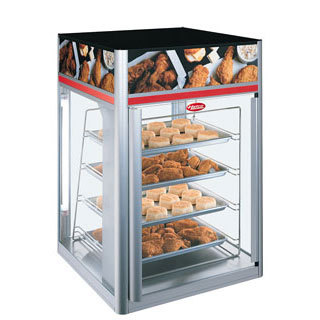 Hatco fsdt-2X display cabinet, hot food, 4 tier pan rac