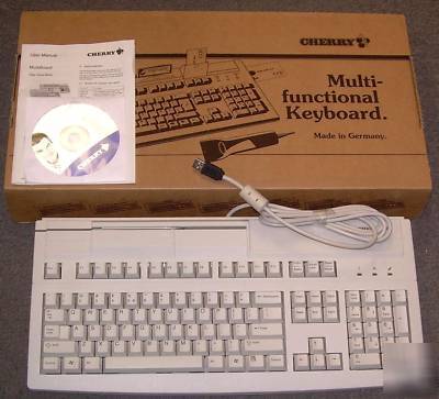 New cherry multiboard pos keyboard usb G81-8000LUVEU-0 