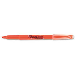 Pocket accent fine/micro chisel point highlighter, fluo