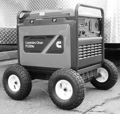 robin subaru 3200 watt generator wheel kit - RG3200IS