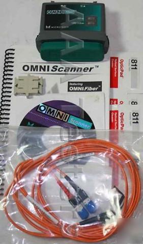Fluke microtest omnifiber mm fiber optic omniscanner