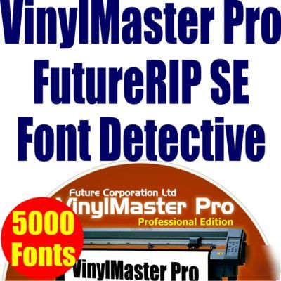 Full featured rip, print & cut software vinylmaster pro