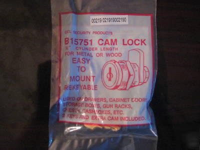 Sealed case 25 cam locks ccl B15751 5/8