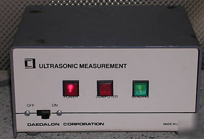 Daedalon corporation ultrasonic measurement eg-82