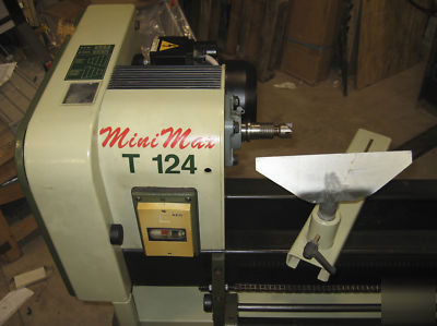 Mini max T124 wood turning lathe and copy lathe