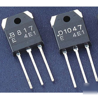 Power audio amplifier transistor 1PCS 2SB817 + 2SD1047