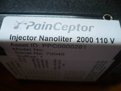 New brand wpi nanoliter 2000 injector