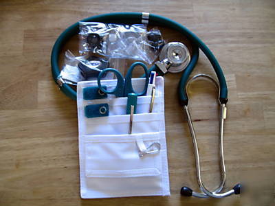 Nurses combo with stethoscope and pocket pal great gift