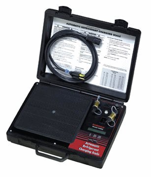 Programmable refrigerant charging scale robinair 34990