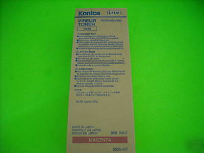 Genuine konica minolta magenta toner 7823 950-693 