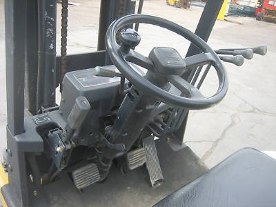 Tcm 3000# forklift cushion tire lp power ready to work