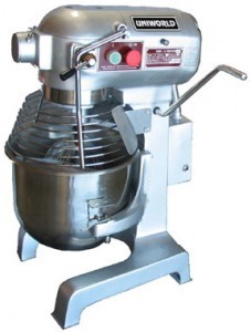 New 20 qt quart bakery commercial dough mixer & extras 