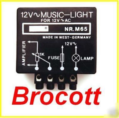 Flasher unit for music lights - 50WATT / 12VAC