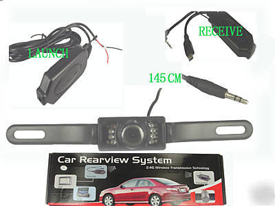 New brand wireless car rearview camera set for dvd lcd