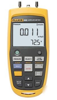 Fluke 922 airflow meter/micromanometer kit 922/kit