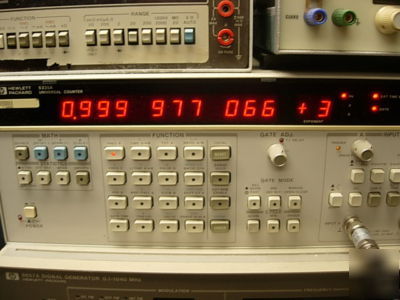 Hp 3581A wave analyzer audio hifi vlf radio ham *works*