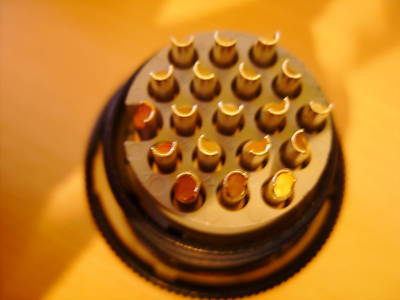 Lot - 14 jae JL05-6A22-14P connectors - nos - 19 pin