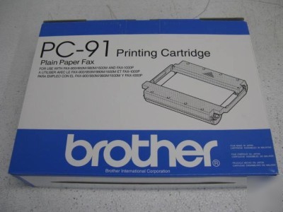 New brother pc-91 plain paper fax printing cartridge