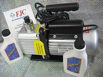 Vacuum pump *fjc products 5 cfm *rotary vane model:6912