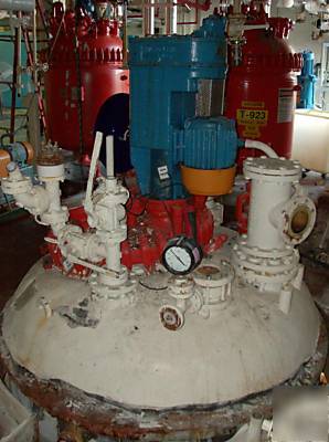 De dietrich glass lined reactor, 750 gallon, 1991