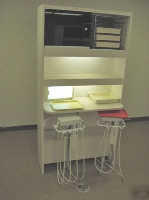 New dental cabinet with doctor & assistant controls - 