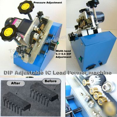 New ic dip package lead former for pcb assemble