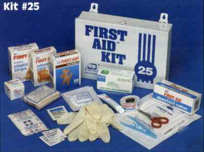 25-man first aid kit for contractors-job sites-offices