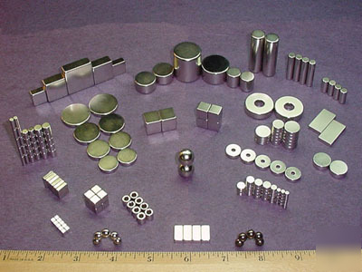 The ultimate neodymium magnet sample package