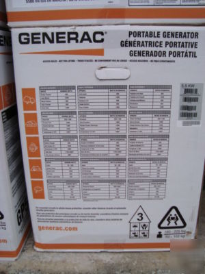 New generators - - generac GP5500 $679.. 