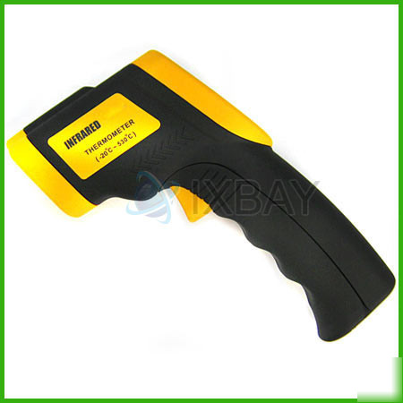Non contact ir infrared digital thermometer test laser