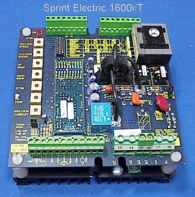 Sprint electric model 1600I/t dc drive module