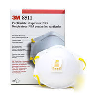 3M 8511 model N95 respirator masks