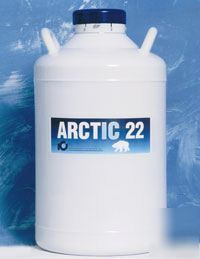 New cryogenic liquid nitrogen arctic 22 l semen dewar - 