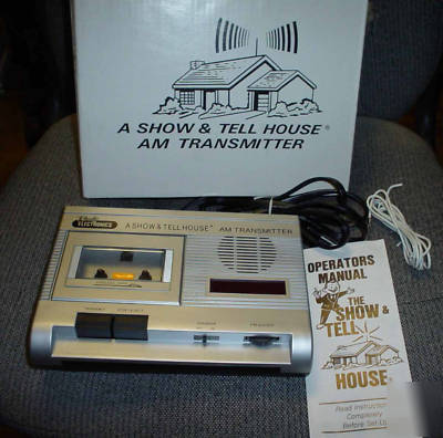Show & tell talking house am broadcast info transmitter
