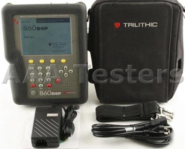 Trilithic 860 dsp cable signal meter catv 860DSP