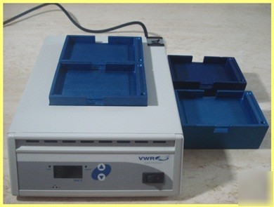 Vwr digital heat block iv dry block heater w/ 4 blocks