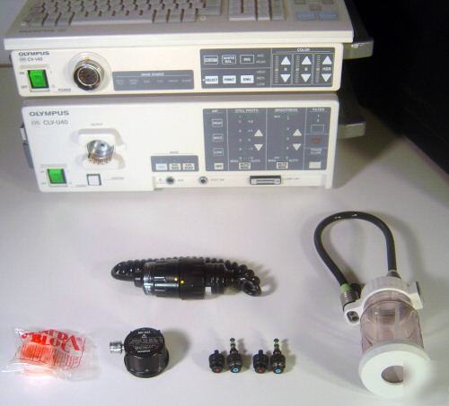 Olympus cv-140 endoscopy system- endoscope gastroscope