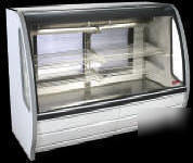 Tor-rey 24 cu.ft refrigerated curved glass deli case