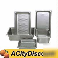 1 dz full size perforated anti jam steam table pans 4