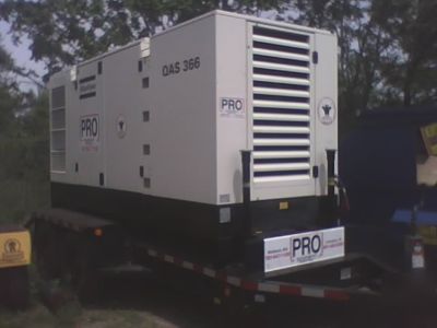 Atlas copco QAS366 diesel generator - towable 2004