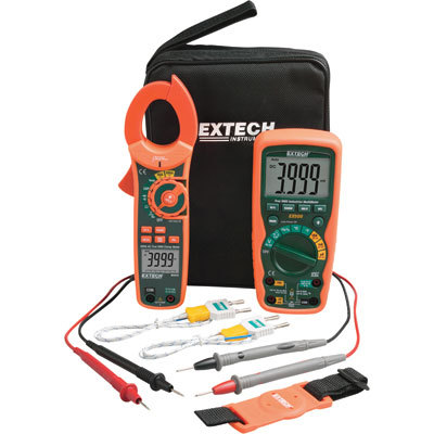 Extech industrial dmm/clamp meter test kit - MA620-k