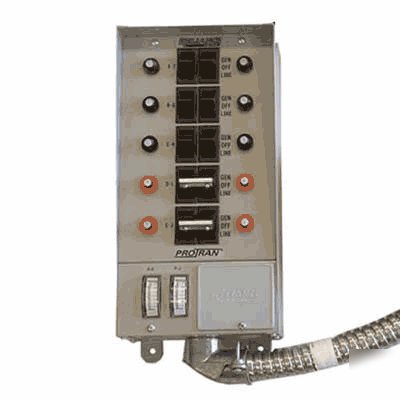 Reliance 51410C 12500 watt transfer switch + meter