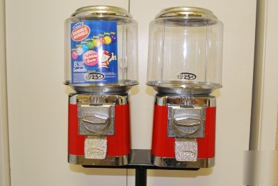 Seaga millennia double gumball bulk vending machine