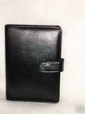 Small leather bound organiser