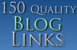 150 quality back links & deep links to your website