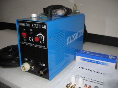 New 40A plasma cutter CUT40 inverter 220V voltage 