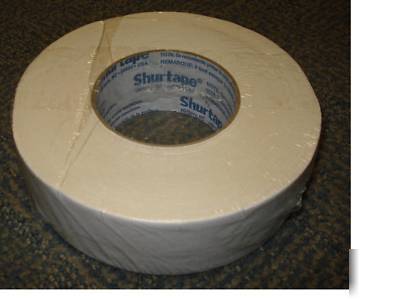 New shurtape white gaffers tape 2â€ x 60YD. roll wrapped