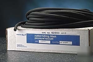 Vwr black vacuum rubber tubing 9764 50